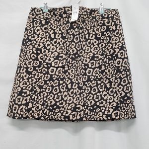 NWT Loft Leopard print Skirt